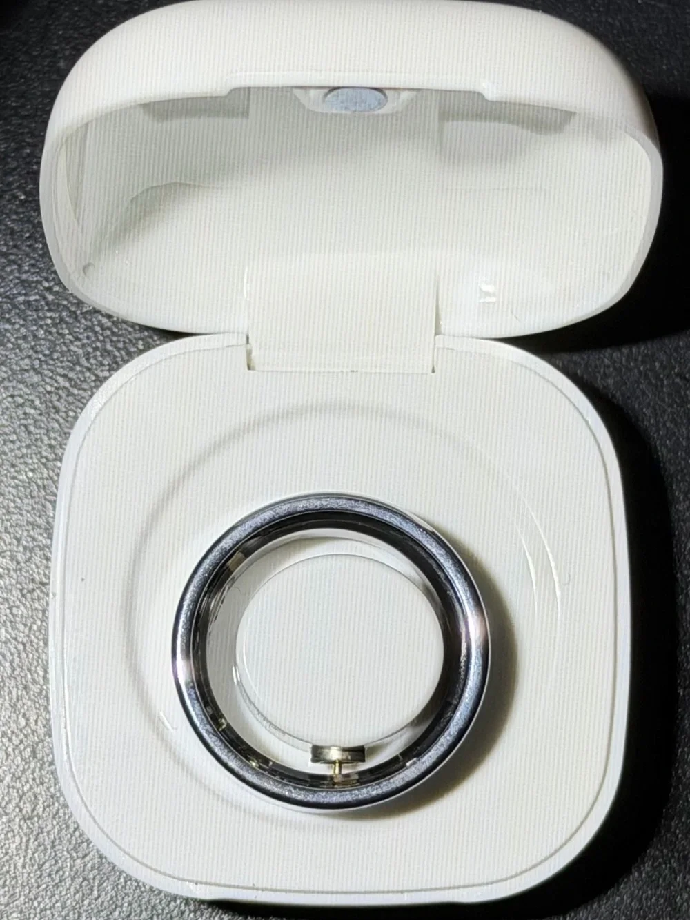 LivUp Smart Ring, Silver, Size 7